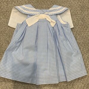 Janie and Jack Baby Girl Gingham Dress size 0-3 months